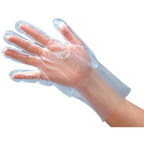 Pyrenwipe Mini 082001 Polyethylene Gloves, Bamboo Tiger Medical Gloves, 100 Pieces