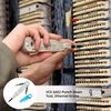 Punch Down Tool,Rj45 Socket Puncher Electrical Tools & Testers Multi-Function Professional Punchdown,for Ethernet Sockets Cat5 Cat5e Cat6 Cat7 Cat8 Telephone Cable Terminals with Wire Blue Stripper