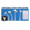 60pcs/box Easyinsmile Dental Micro Applicator Brush Disposable Sticky Bendable