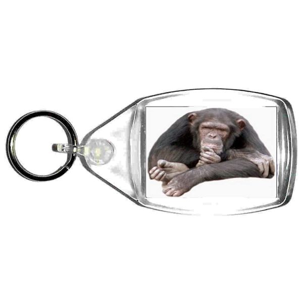 monkey keyring handmade in uk