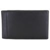 David Van Hagen Mens Plastic Insert Card Case - Black