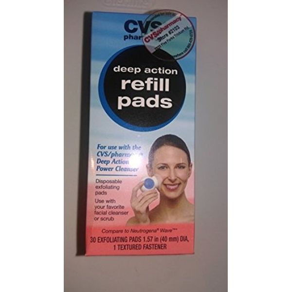 CVS Deep Action Power Cleander Refill Pads- Box of 30