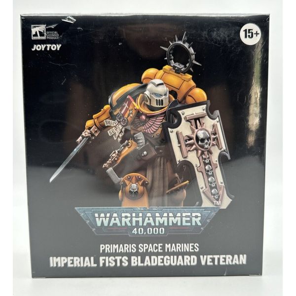 JOYTOY X Warhammer 40K Imperial Fist Bladeguard Veteran 1/18 ACTION FIGURE