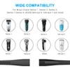 Newding 12V for Braun Shaver Charger Cable Series 5, 3, 9, 7, 1 Beard Trimmer and Epilator Silk-Epil 9, 7, 5, Wet&Dry Electric Razor Charging Cable UK Plug for 5544, 3040S, 5409, 7220, 5377