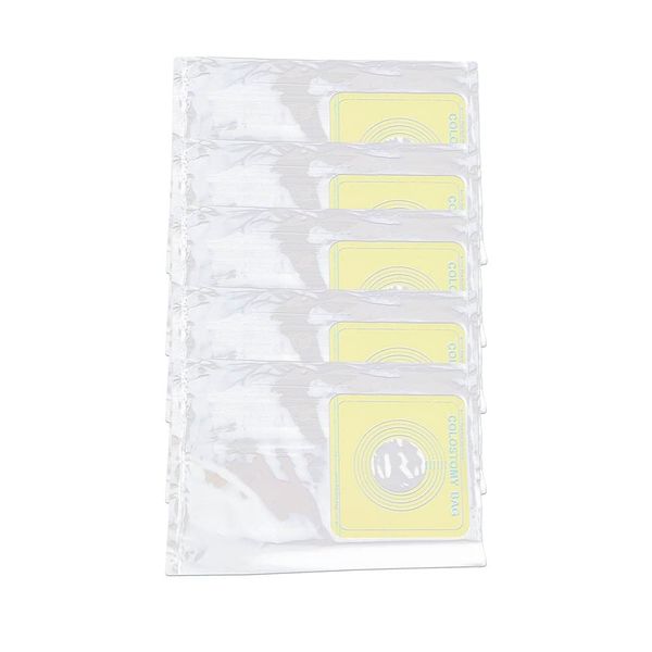 50PCS Disposable Ostomy Bag, Waterproof Colostomy Bag Peritoneal Dialysis Shower Pouch, Catheter Protector Shower Cover Shield