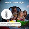 YAFIYGI 50Pcs E10 Bulb Miniature Light Bulbs 0.3A 6V Flashlight Replacement Tiny Mini Bulbs for Circuit Experiments Small Science Projects Insta Lightbulb Mini Replacement Bulbs