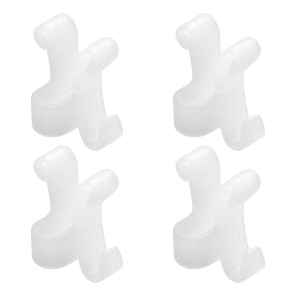 GLADFRESIT 4pcs Silicone Nose Clip, Scientifically Safe Comfortable Anti-Snoring Device Nasal Dilator Improve Sleeping Quality