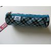 CYLINDER PENCIL CASE TARTAN DESIGN ASSORTED,1 SUPPLIED