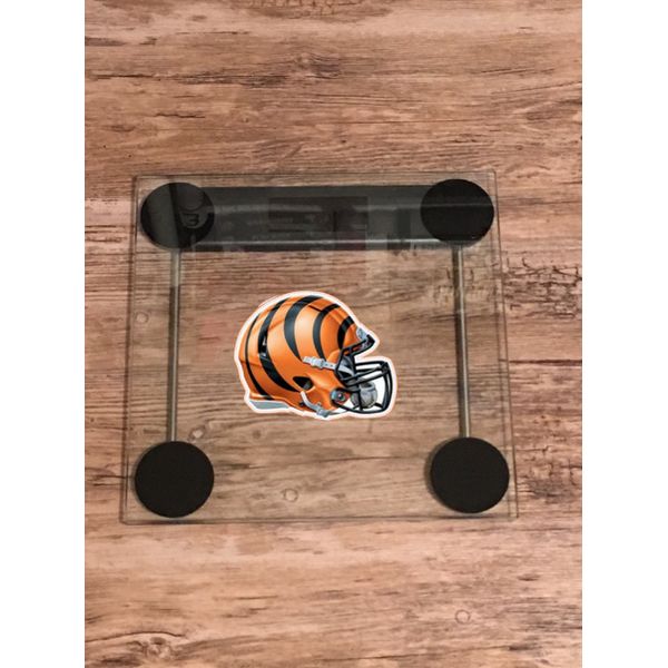 Cincinnati Bengals Body Weight Scale Bathroom Fitness Backlit LCD Display Logo