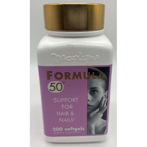 Naturally Vitamins - Marlyn Formula 50 200 Softgels