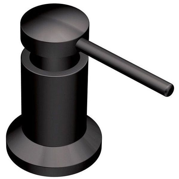 Moen 3942BL 1/2" Matte Black Liquid Lotion & Soap Dispenser