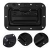 Angoily Flight Case Handle Cabinet Drawer Pulls Drawer Handle Door Pull Handle Padded Grip for Handle Flush Pull Handle Recessed Pull Handle Recessed Grip Handle Iron Black