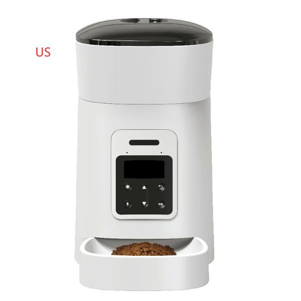 Smartpaws Automatic Pet Feeder - White / Us