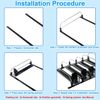 Drink Organizer Fridge Soda Dispenser Automatic Self Pusher Beverage Racks NEW!