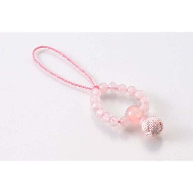 Ojuzu Type Strap Kojuzumaru (Rose Quartz)