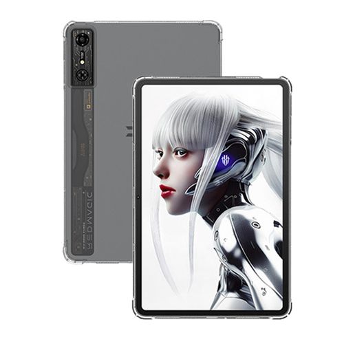 Case for REDMAGIC Nova Gaming Tablet 10.9 inch,NOUKAJU Tablet Case,Slim Cover,Ultra Clear Soft Flexible TPU,Drop-Resistant,Anti-Scratch,Anti-Fingerprint (Clear)