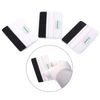 FOSHIO 4 Inch Felt Squeegee for Car Window Tint, Vinyl Installing Application Tool Car Wrap Paste Vinyl Squeegee Wrapping Medium Hardness Tools Hand Application Squeegee -White PP Scraper