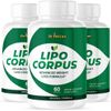 Lipo Corpus-Digestive Support- 3 Bottles- 180 Capsules