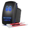 Nilight Reverse Lights Rocker Switch Led Light Bar Switch 5 Pin Laser On Off