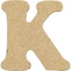 Creativ 10-Piece 4 cm Letter MDF K