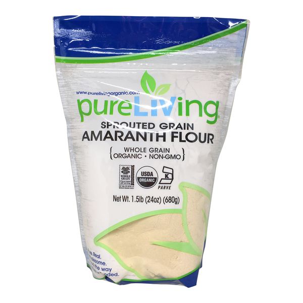 Pure Living Liv Organic Sprouted Amaranth Flour - 24 oz