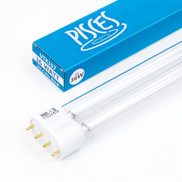 Pisces 36w (watt) PLL Replacement UV Bulb Lamp for Pond Filter UVC