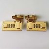 2pcs Tool Box Hasp, Luggage Suitcase Hasps with Combination Lock,Replacement 3 Digit Combination,Replacement Accessories