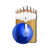 Off The Wall Plates - Bowling Ball Pins - Single Gang Light Switch