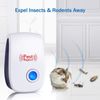 10X Ultrasonic Pest Repeller Electronic Control Repellent Mice Rat Reject Bug US