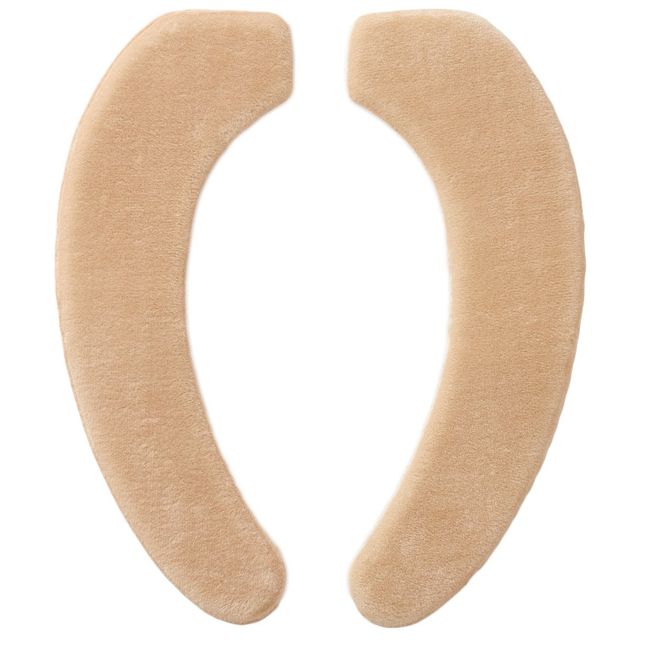 Kokubo KSN-023 Toilet Seat Petapon Fluffy Toilet Seat Boa Type 1 Pair Beige