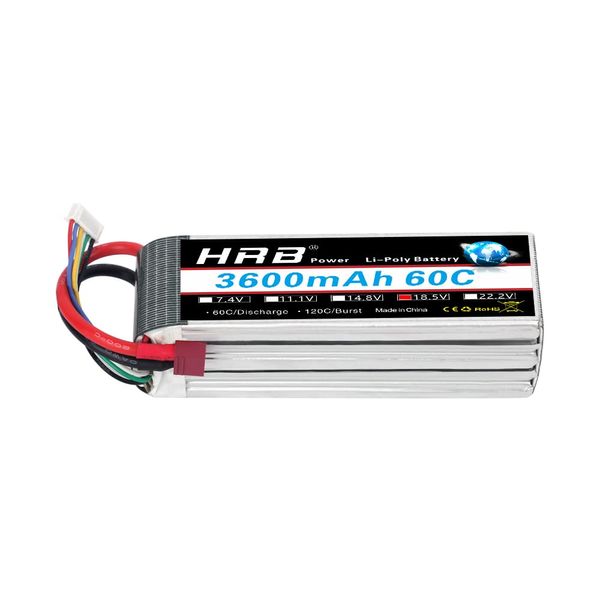 HRB 5S 3600mAh 18.5V 60C Lipo Battery Compatible with RC Car RC Plane RC Truck RC Boat