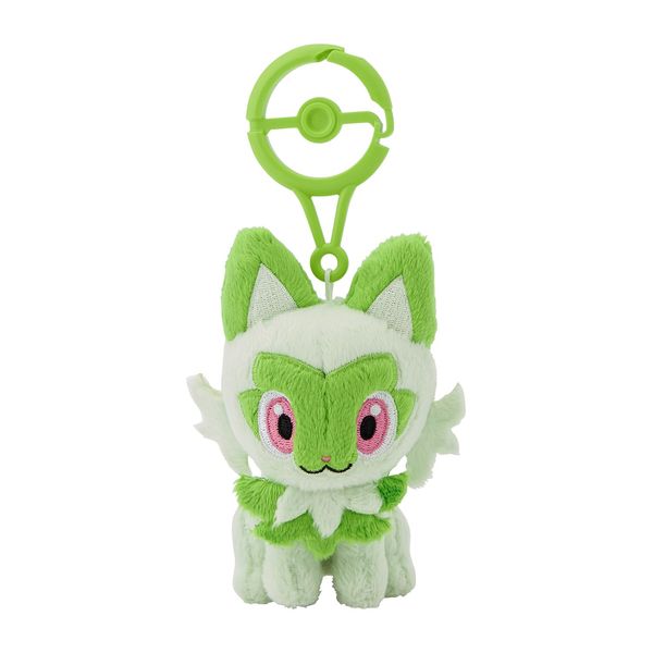 Pokémon Center Original Sprigatito Plush Charm with Keychain Strap