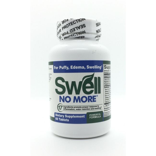 Swell No More for Edema Swelling Inflamation Swollen Feet Legs and Ankles NEW