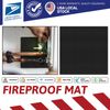 50X50cm Fireproof Indoor Fireplace Mat Protector, Outdoor Flame-Resistant Pad