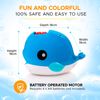 Bubble Mania Bubble Machine - Bubble Blower Whale For Kids - Automatic Bubble Maker Machine