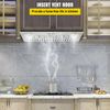 30 inch Built-In/Insert Range Hood 800CFM Kitchen Vent Ducted/Ductless LEDs New