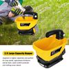 Power Spreader for Dewalt Battery Seed Spreader for Year-Round, Covers 5,000 ft