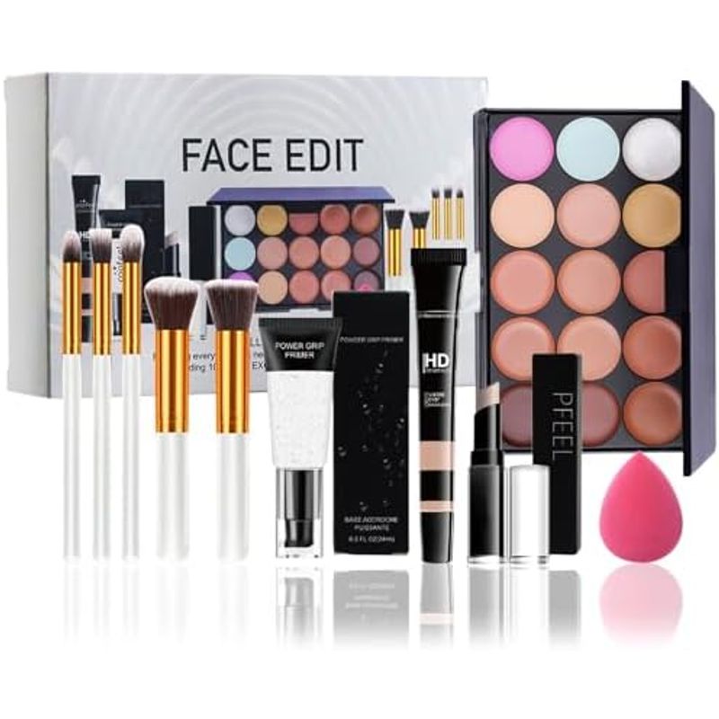 All-in-One Makeup Kit - Makeup Set for Women Full Kit - Makeup Gift Set ...