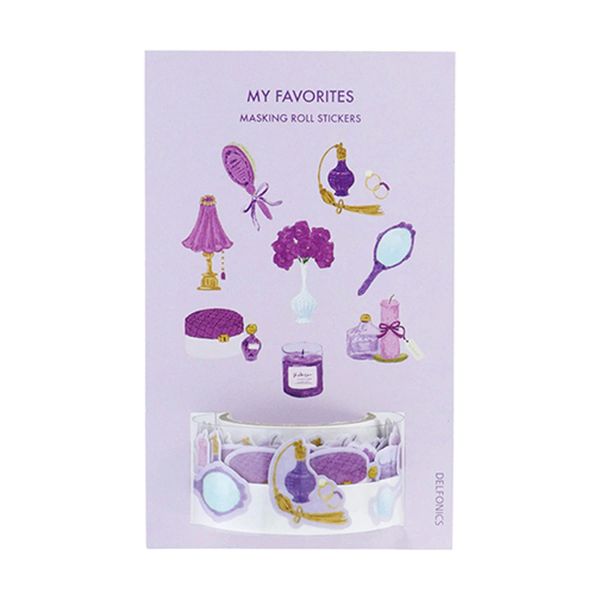 Fave Masking Roll Sticker [Light Purple] 500996 440