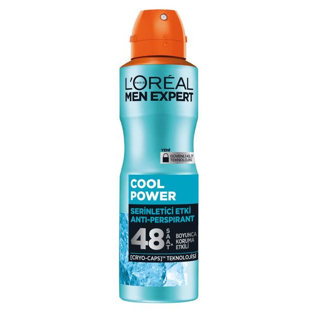 L’Oréal Paris Men Expert Cool Power Anti Perspirant Sprey Deodorant (150 ml)