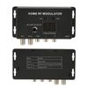 UHF Modulator, Sturdy Exquisite Workmanship TV Link Modulator,Simple Appearance Design AV to RF Converter,for AV Source Set Top Boxes