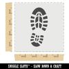 Shoe Print Boot Wall Cookie DIY Craft Reusable Stencil - 4.5 Inch