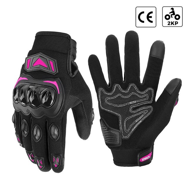 KEMiMOTO Spring Summer Motorcycle Gloves Breathable Cycling Mountain Bike Guantes  Motocross Touch Screen Moto Gloves Men Women