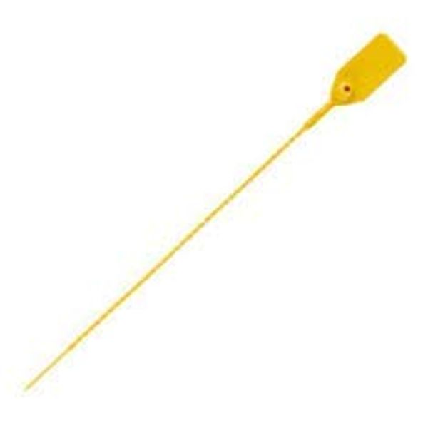 SECURITY FIRE SAFETY SUITCASE TAG TAMPER SEALS X 25 YELLOW