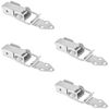 4 PCS Toggle Latches,Case Clasp Lock,304 Stainless Steel Small Clasps for Toolbox