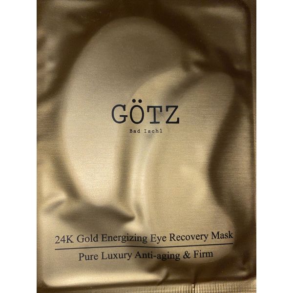 GOTZ GÖTZ  24k Gold Eye Recovery Mask 10 PAIR  NEW