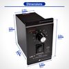 matell DC 12-60V 20A PWM Brush Motor Speeds Controller, Standard Model