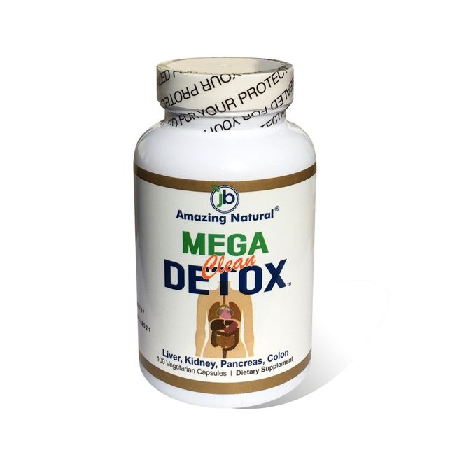 New Mega Clean Detox - Liver, Kidney, Pancreas & Colon - 100 VegiCaps