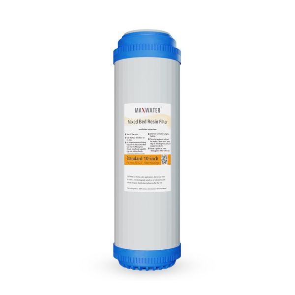 MIXED BED DI RESIN FILTER CARTRIDGE  (1x Non-Refill DI)