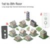 2 Way Voice Intercom for Home, Home Intercom System, 3280ft Open Distance, Adjustable Volume, for Elderly Caregivers (White)